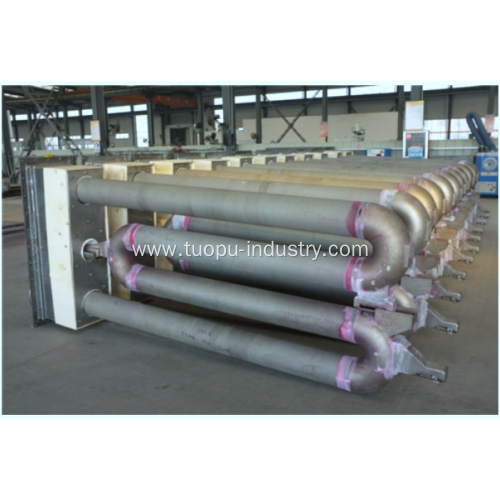 W type electric heating radiant tube